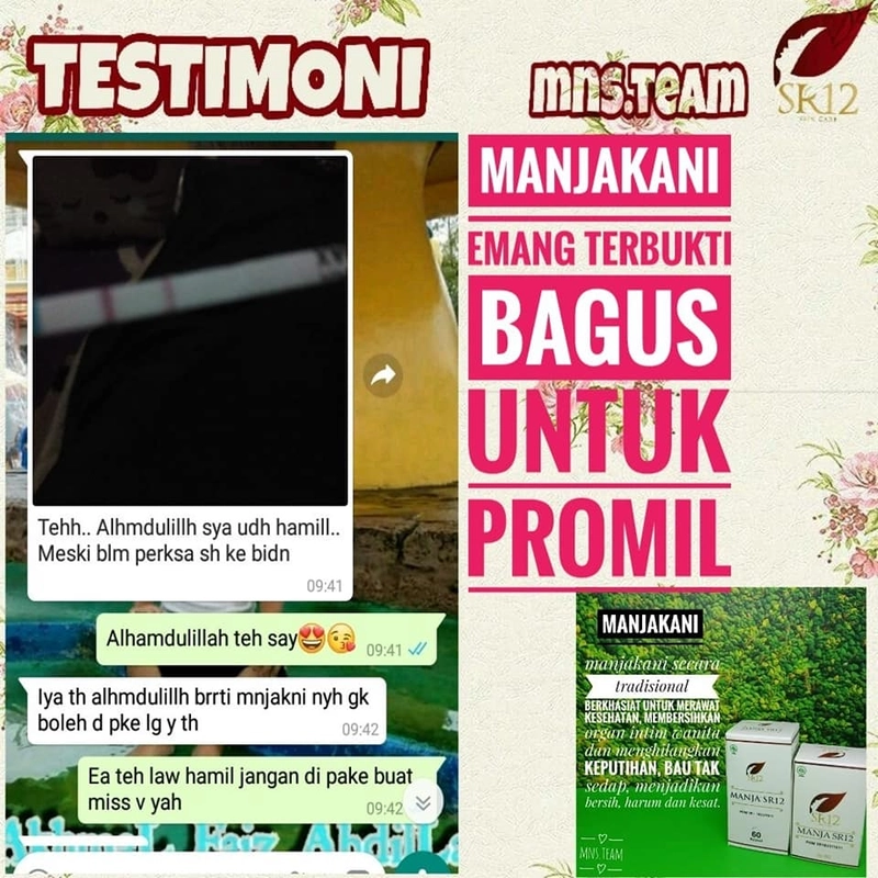 Product image SR12 Manjakani Merapatkan Kewanitaan Mengatasi Keputihan Gatal Dan Bau Tidak Sedap 60 Kapsul