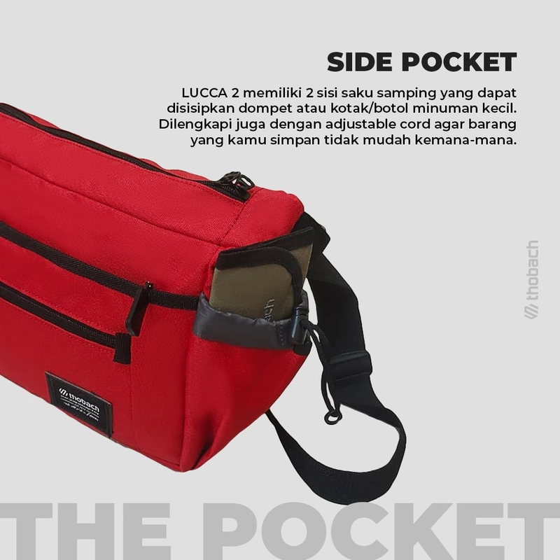 Product image Thobach official - THOBACH Sling Bag / Camera Bag LUCCA 2 All size Red