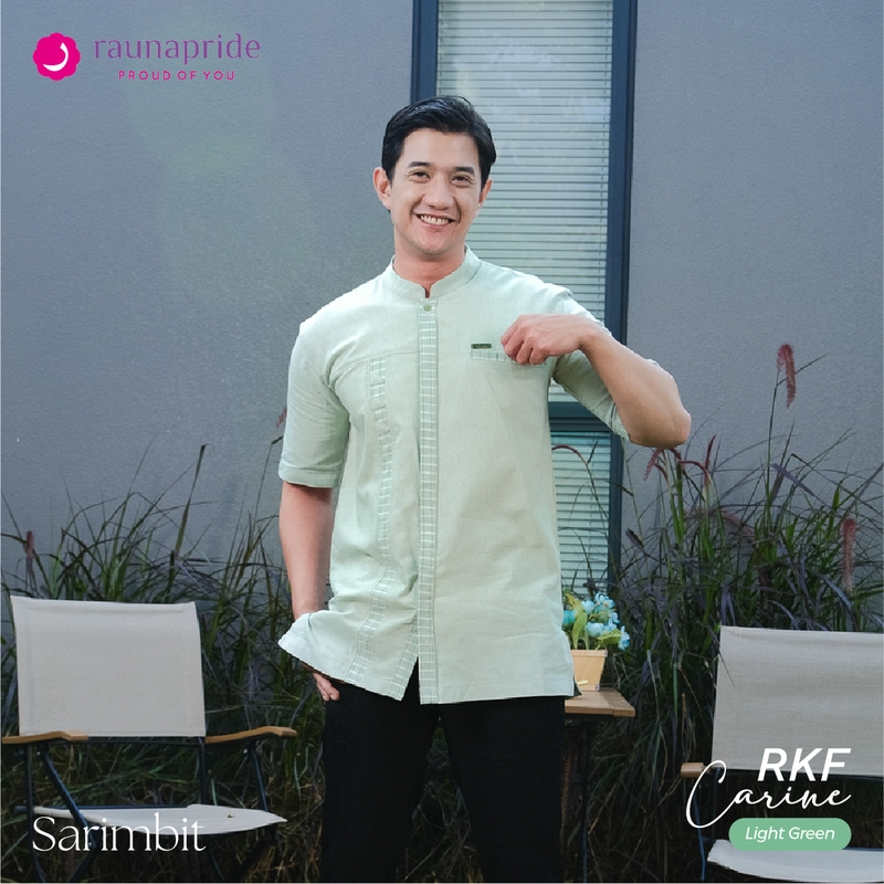 Product image RAUNAPRIDE OFFICIAL - RAUNAPRIDE OFFICIAL - SARIMBIT CARINE - LIGHT GREEN S KOKO DEWASA