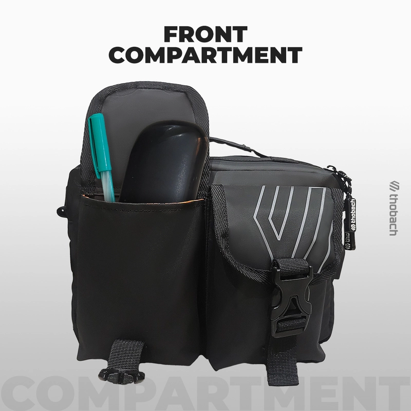 Product image Thobach official - THOBACH Sling Bag Anti Air Waterproof NOCTURNE All Size HITAM