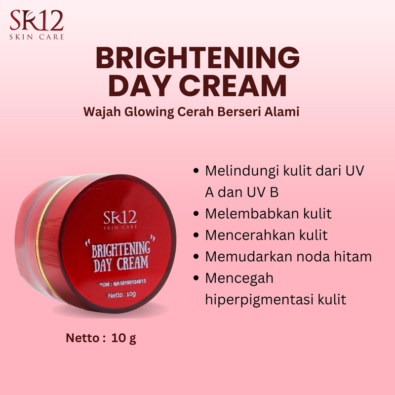 Product image SR12 Brightening Cream Day Dan Night Mencerahkan Kulit 10gr Day