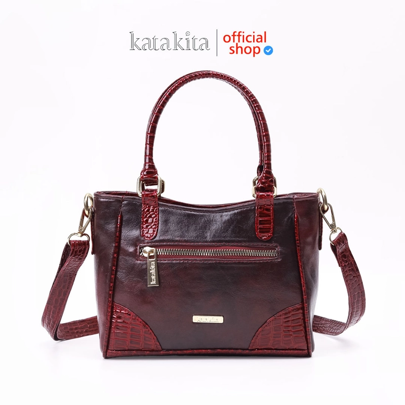 Product image Katakita - Katakita Elfrea Tas Wanita Bag Hand Bag Selempang Wanita ONE SIZE Maroon