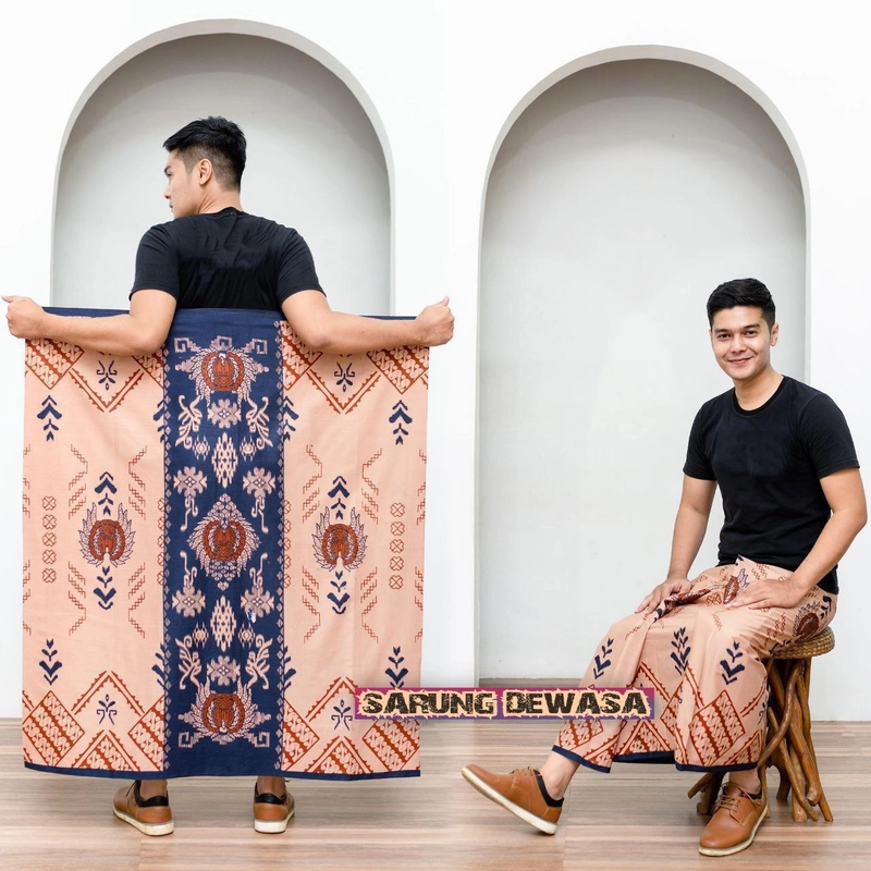 Product image Kois Batik - Sarung santri dewasa motif gurda Sarung dewasa Sarung gurda 0001