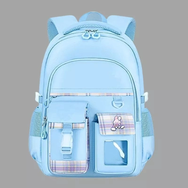 Product image Alcaff - Tas Anak Sekolah Saku Dua Mika 30x20x40 Ungu