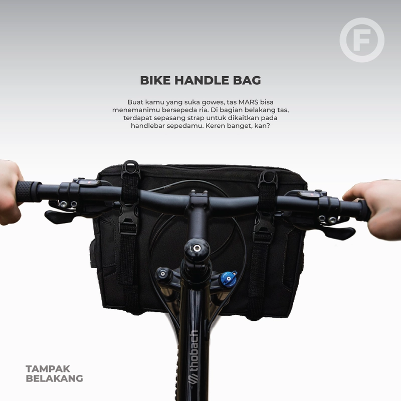 Product image Thobach official - THOBACH Slingbag Anti Air Waterproof MARS 300 gr Black