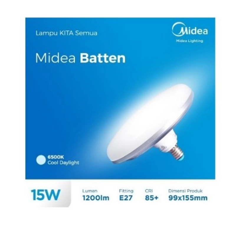 Product image UTAMAMEGA - Lampu UFO Led Midea 15 Watt Putih Type MDL-UF15W