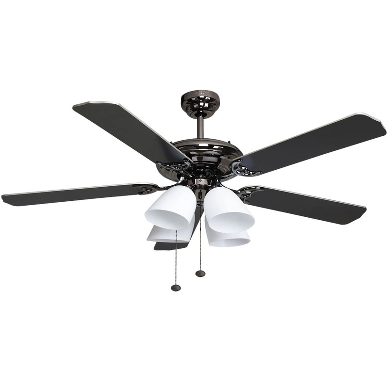 Product image UTAMAMEGA - Ceiling fan MT EDMA 52IN Infinity Plus Kipas Plafon Lampu Dekoratif Warna Champagne Black
