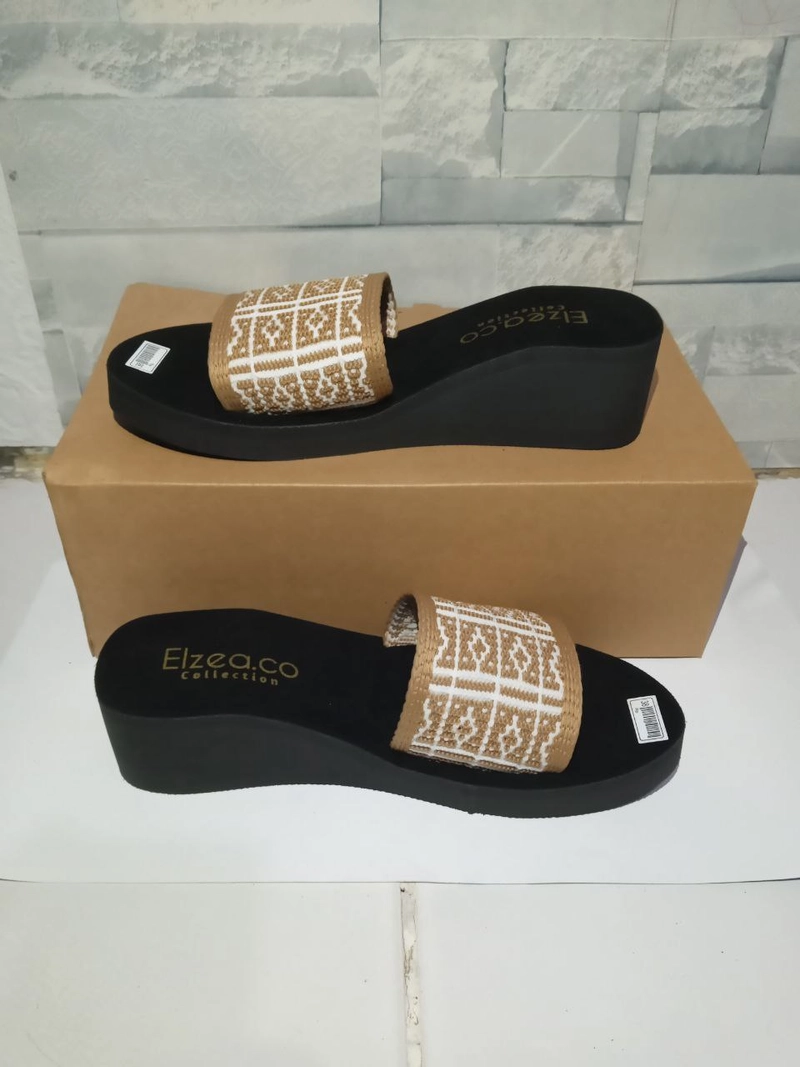Product image Elzeaco - Sandal Spon Webbing Wedges K48 (promo) 36 5 cm
