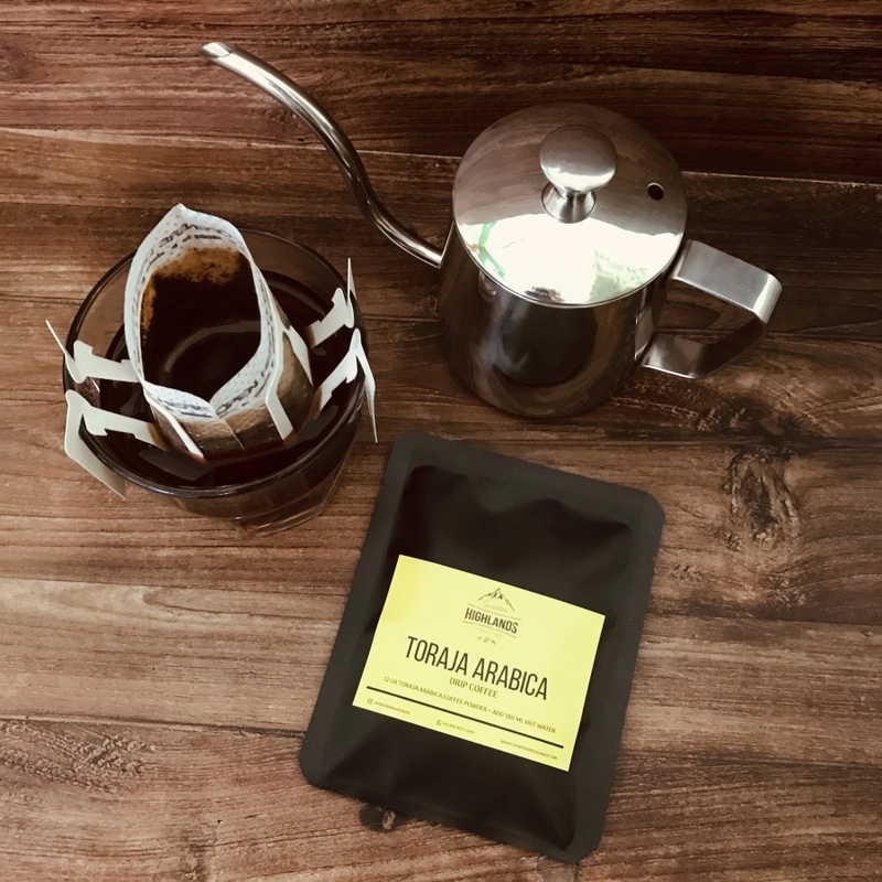 Product image Sumatra Highlands - drip coffee arabica toraja kopi bubuk single origin 10gr drip (toraja)