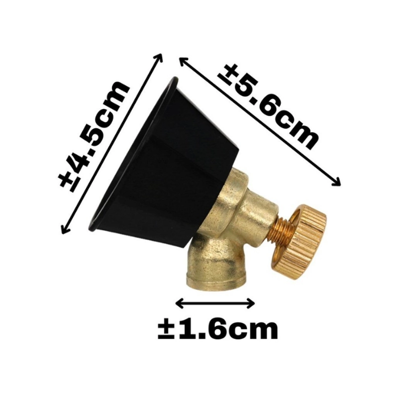 Product image KAHASIL - Kepala Semprotan Alat Penyemprot Penyiram Air Tanaman Taman Pohon Multifungsi KMJ236 HITAM