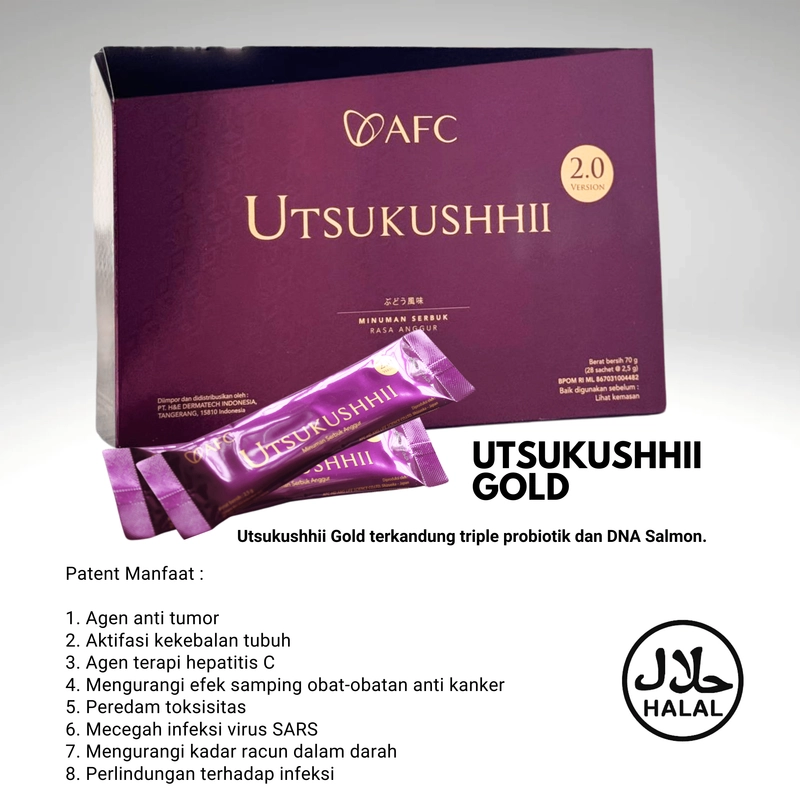 Product image AFC - UTSUKUSHHII GOLD 100 gram UTSUKUSHHII GOLD