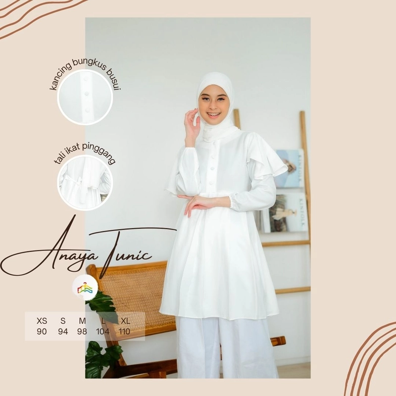 Product image Modesee - Anaya Tunik XS Broken White