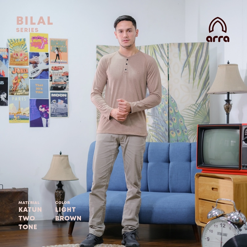 Product image Arra - Baju Koko Bilal Koko Daily XXXXL Light Brown