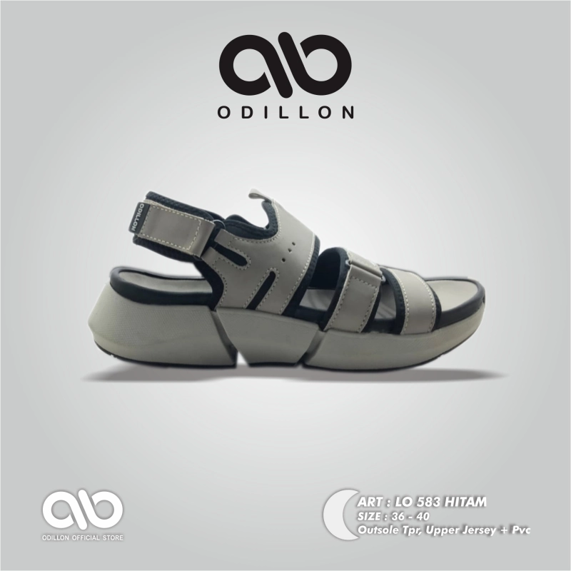Product image Odillon - LO 583 / Sepatu Sandal Wanita Casual 36 BLACK