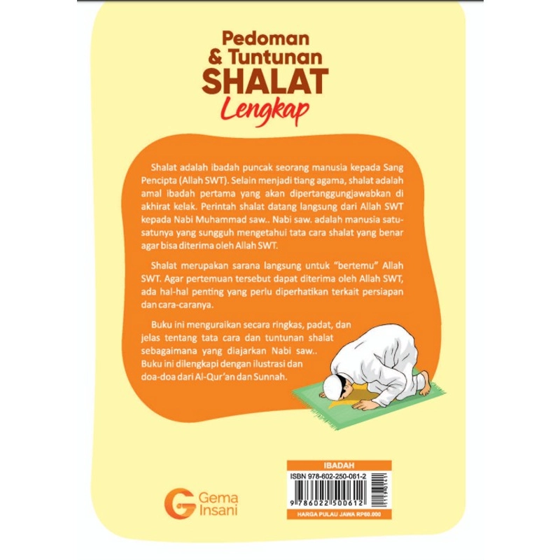 Product image Pedoman & Tuntunan Shalat Edisi Lengkap 20 x 14 SC