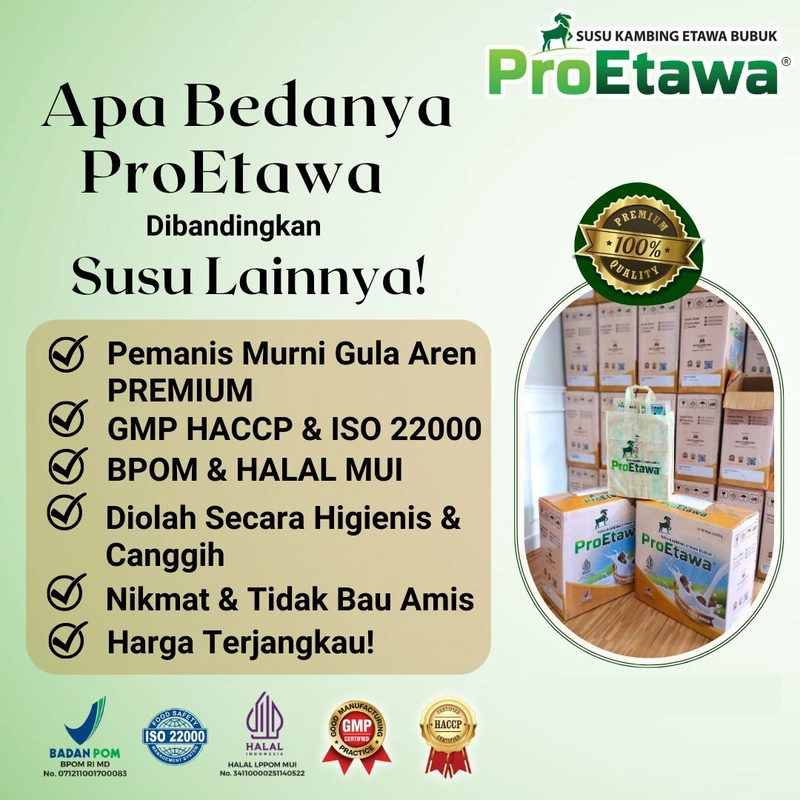 Product image ProEtawa - Susu Kambing ProEtawa 250g Gula Aren