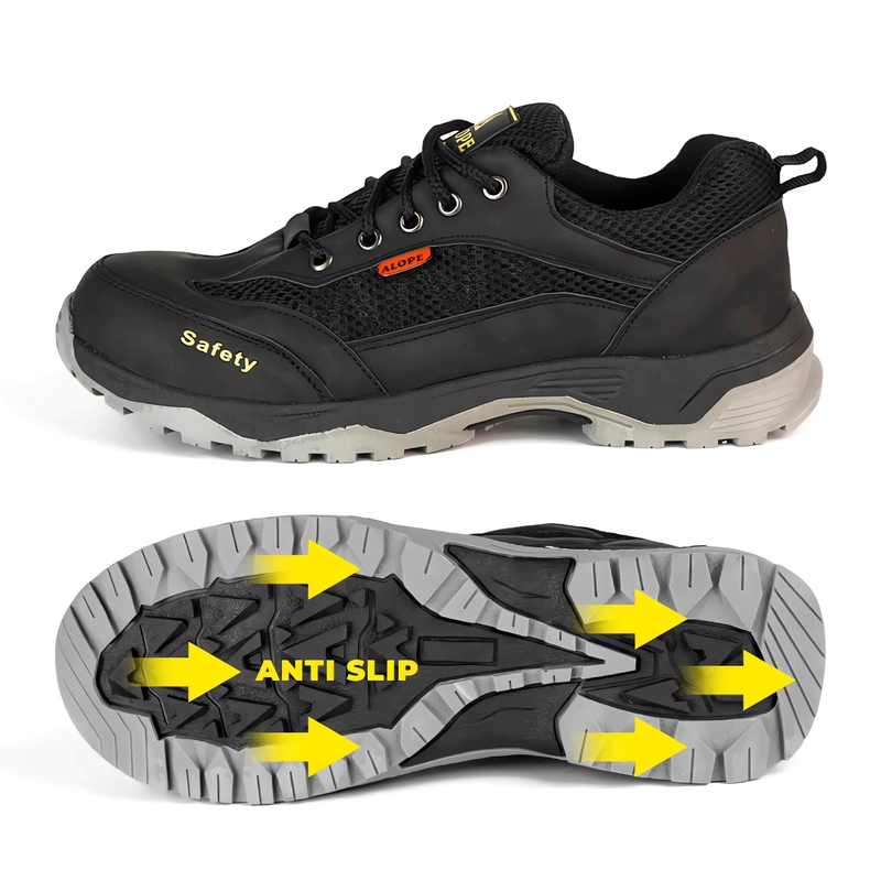 Product image ALOPE OFFICIAL - SEPATU ALOPE GLAD UJUNG BESI SEPATU PRIA SIZE DEWASA DARI 39 SAMPAI 43 READY 39 HITAM