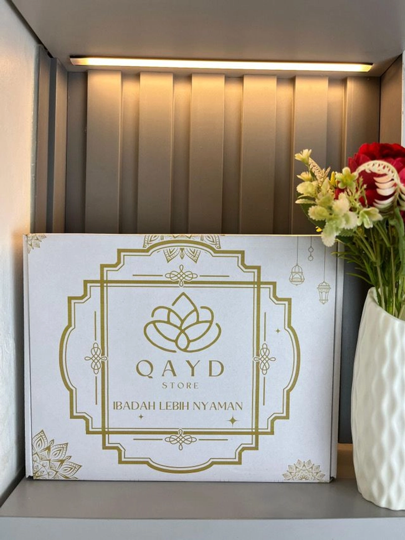 Product image qaydstoreid - Kotak Hampers Mukena Elegan All Size Putih