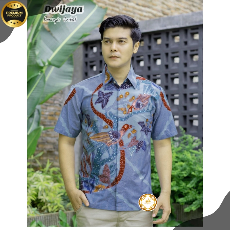 Product image Batik Tulis Dwijaya Premium Berlapis Trikot S Dwijaya