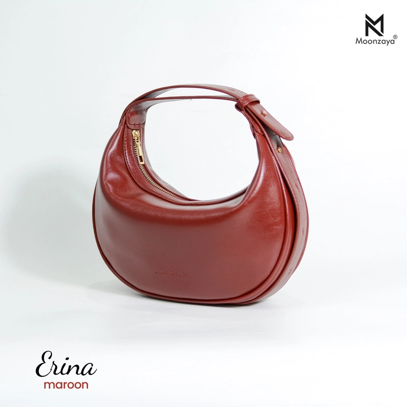 Product image Moonzaya - ERINA BAG BY MOONZAYA TAS SOULDER BAG TAS WANITA SELEMPANG WANITA ERINA MAROON