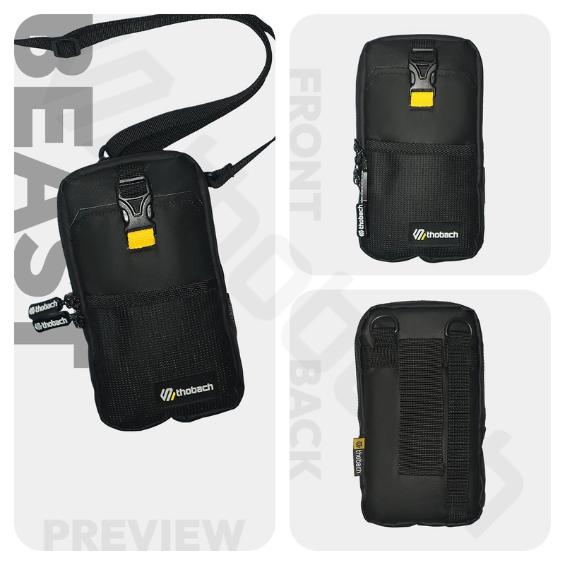 Product image Thobach official - THOBACH Sling Phone/ Sling Pouch Anti Air Waterproof BEAST All Size Black