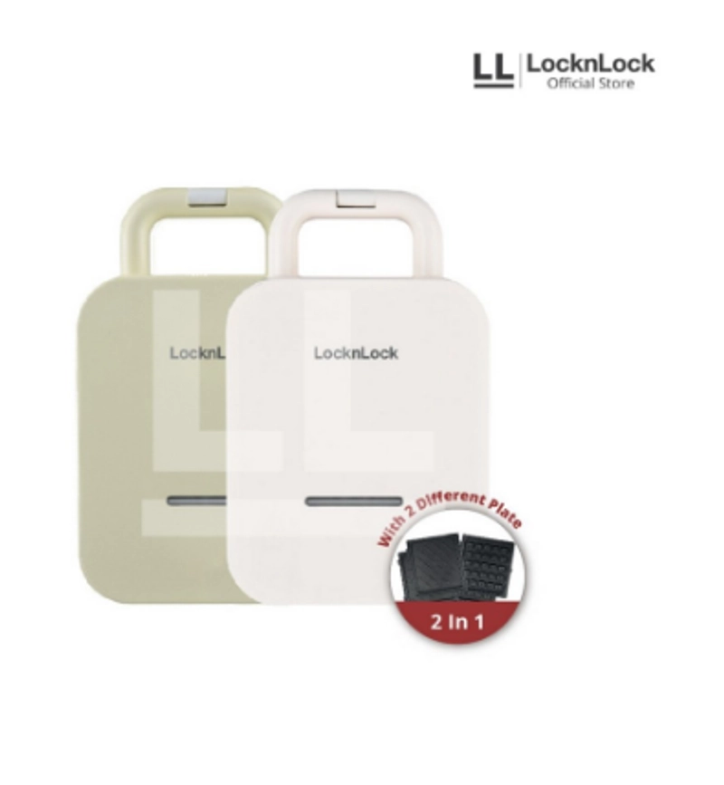 Product image UTAMAMEGA - LocknLock Waffle & Sandwich Maker - EJB412 Type EJB412