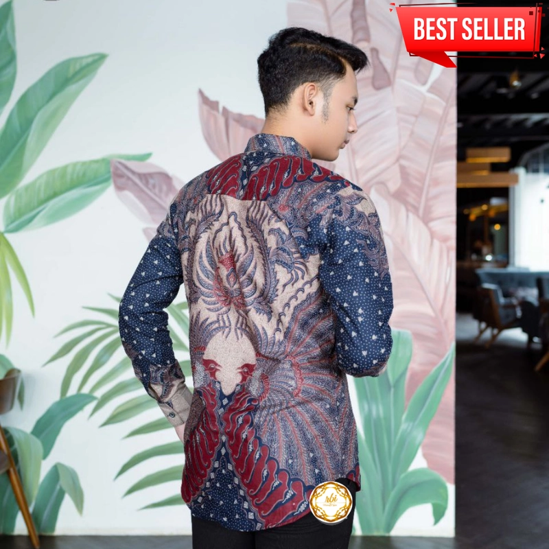 Product image Rambe Batik Indonesia - Kemeja Batik Size M L XL XXL Kualitas Sekelas Butiq Terbaru A8 XL Motif B