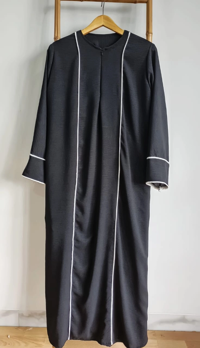 Product image ALMIRA STORE - GAMIS HAMEEDA / ABAYA LD 120 Hitam