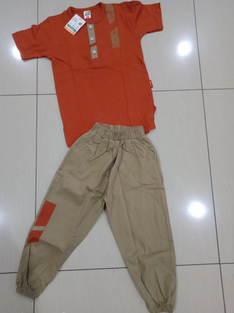 Product image Hoofla - Koko Anak/ Pakaian Anak Muslim Koko Jogger Furqon S KOJO 04