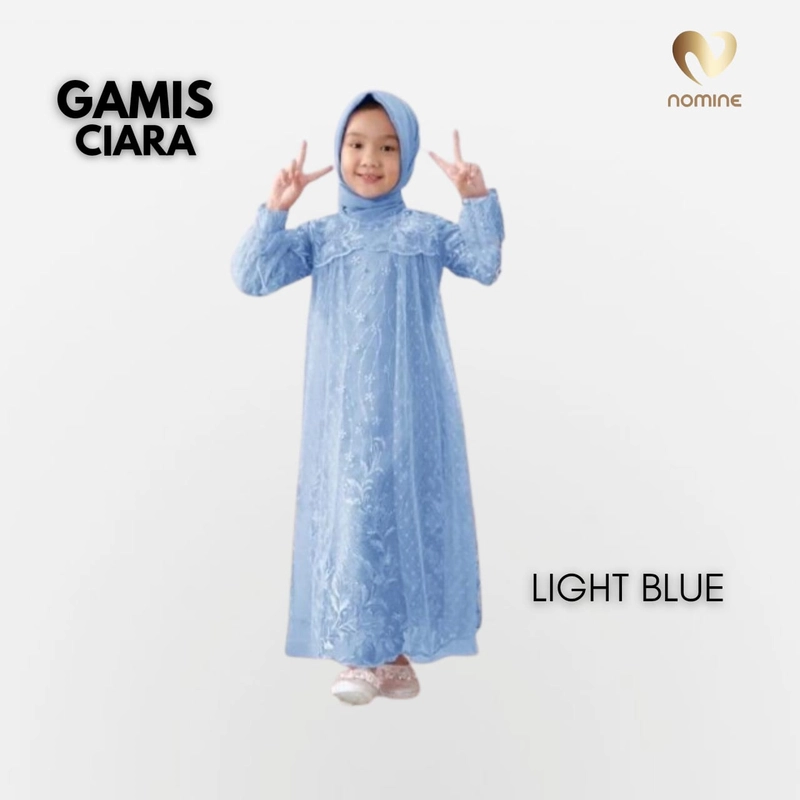 Product image Nomine - Gamis Ciara DO(Dress only) S Light Blue