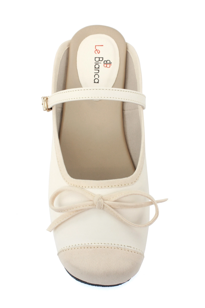 Product image Lebianca - LN 15-02 Sepatu Sendal Wanita Kekinian Lucu Fashionable 36 IVORY