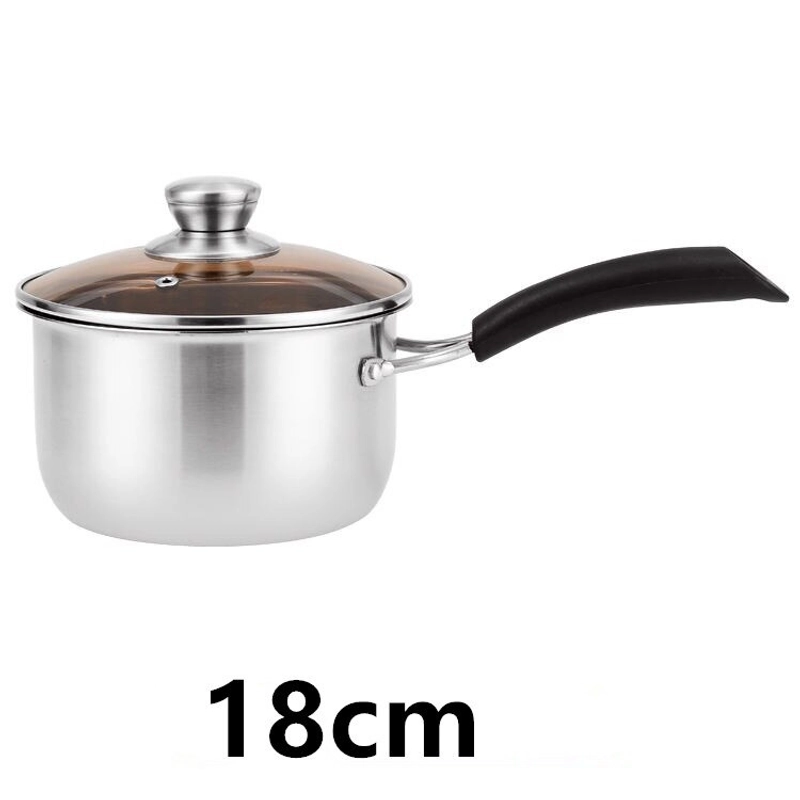 Product image RUMAH RAYA - (PO) Panci Masak Stainless Steel 18cm - KC0406 18cm Stainless steel