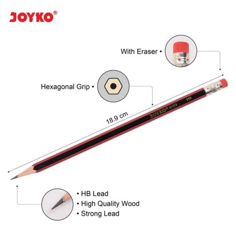 Product image Pensil Joyko HB 6151 HB 6151 Random