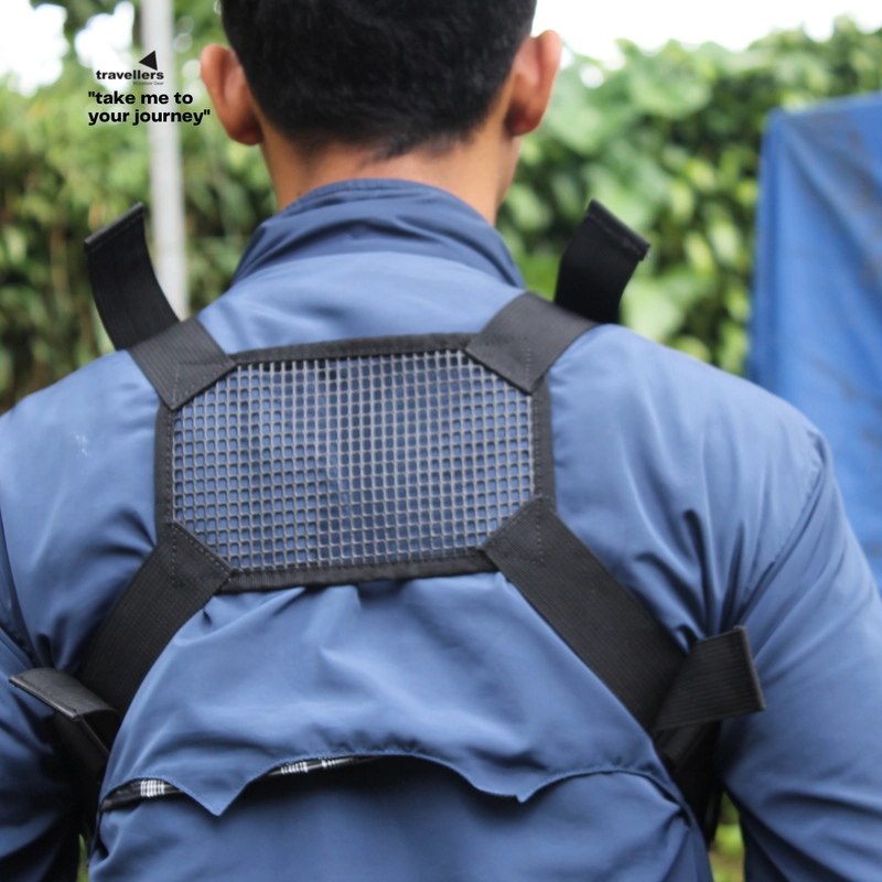 Product image Travellers - Travellers Chest Bag/Tas Dada Waterproof Chest Bag Hitam