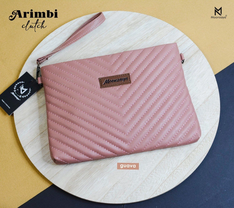 Product image Fashopid - MOONZAYA TAS SELEMPANG CLUTCH ARIMBI ALL GUAVA