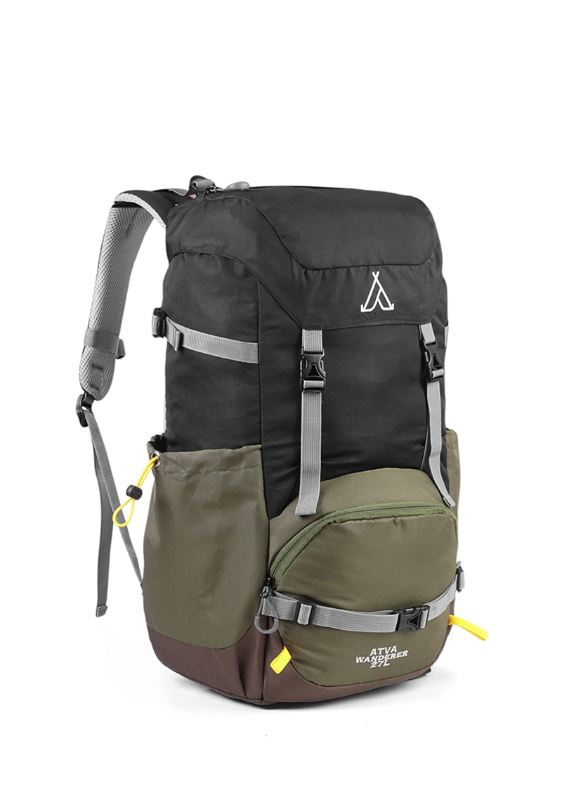 Product image Atva Bags - Tas Backpack Peak XL Series 28x46x18 cm Olive Black