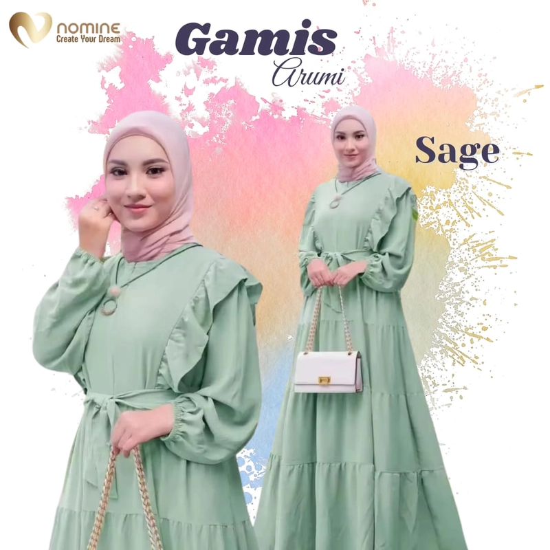 Product image Nomine - Nomine - Gamis Arumi M SAGE
