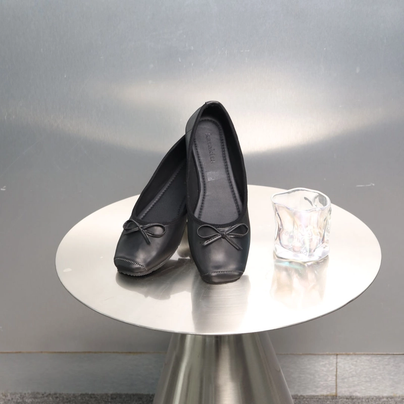 Product image Katakita - Katakita Besty Ballerina Flats Shoes Women Sepatu Balet Wanita 37 Black