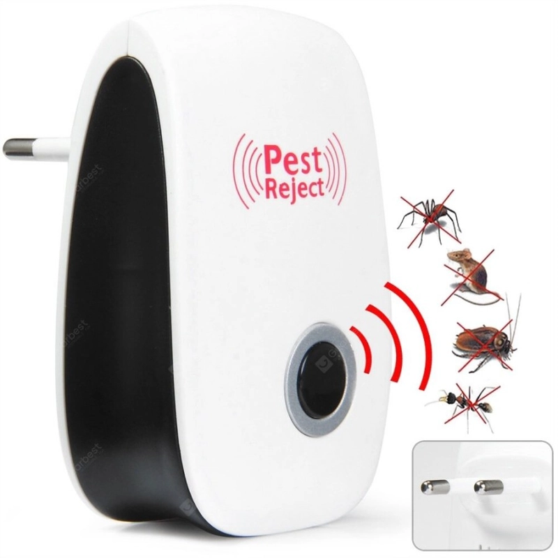 Product image Buy 1 Get 1 - Alat pengusir tikus dan serangga Ultrasonic Pest A520 PUTIH