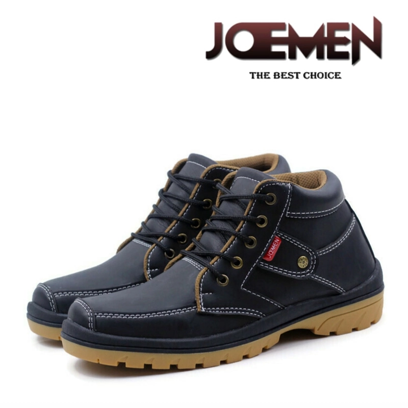 Product image Joemen Official - Joemen Sepatu Pria Kulit Joemen J 41 Original 39 Hitam