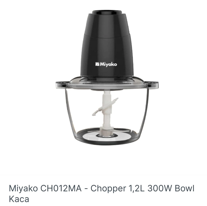Product image Miyako - Miyako chopper CH012MA 1,2 liter black