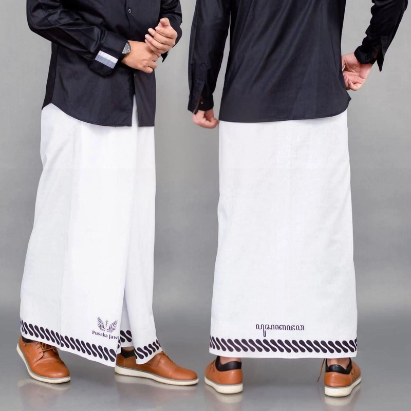 Product image Kois Batik - Sarung Dewasa Motif Pusaka Jawa banyak warna Sarung dewasa Pusaka jawa putih