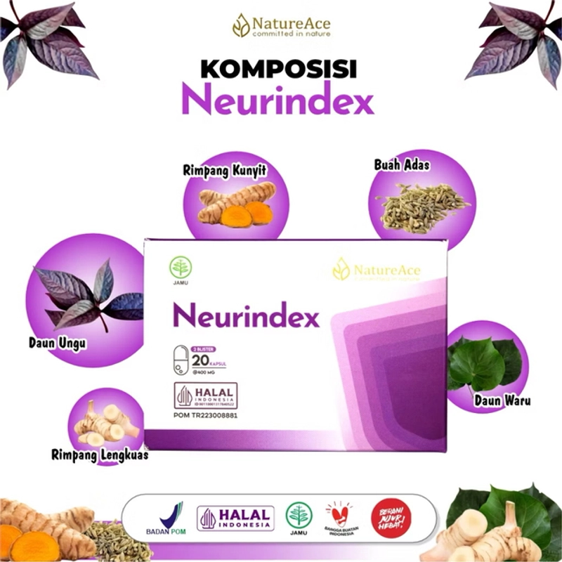 Product image Nature Ace - Neurindex 20 Kapsul