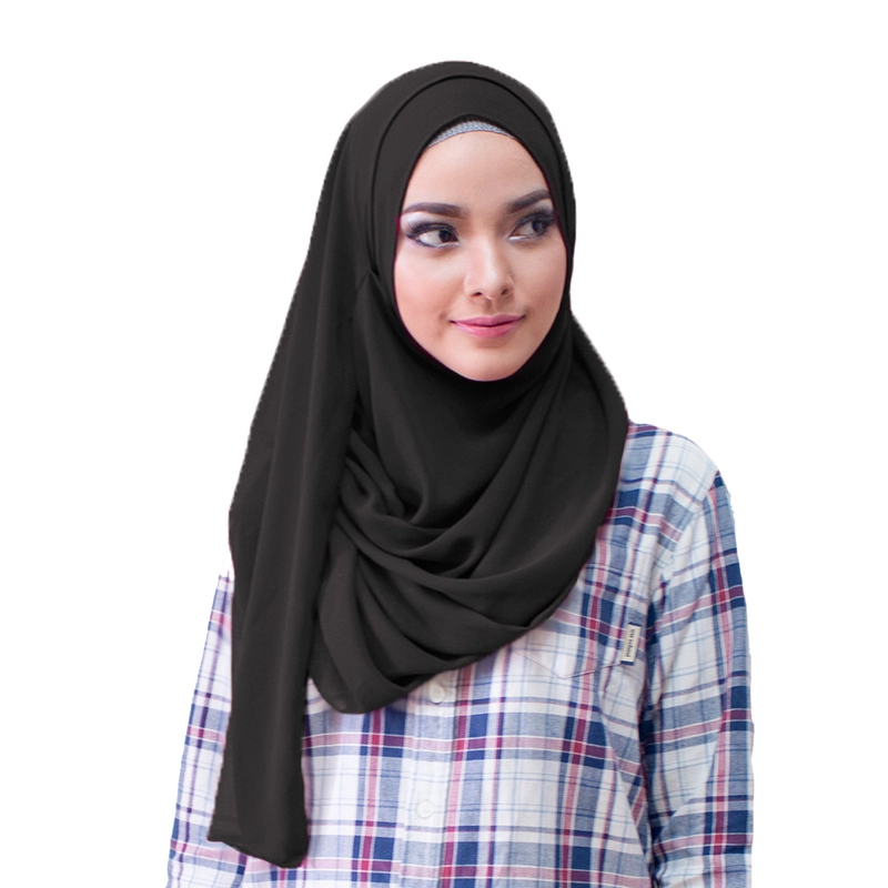 Product image Milyarda Hijab - Milyarda Hijab - Paloma Ceruti Instan all size Hitam