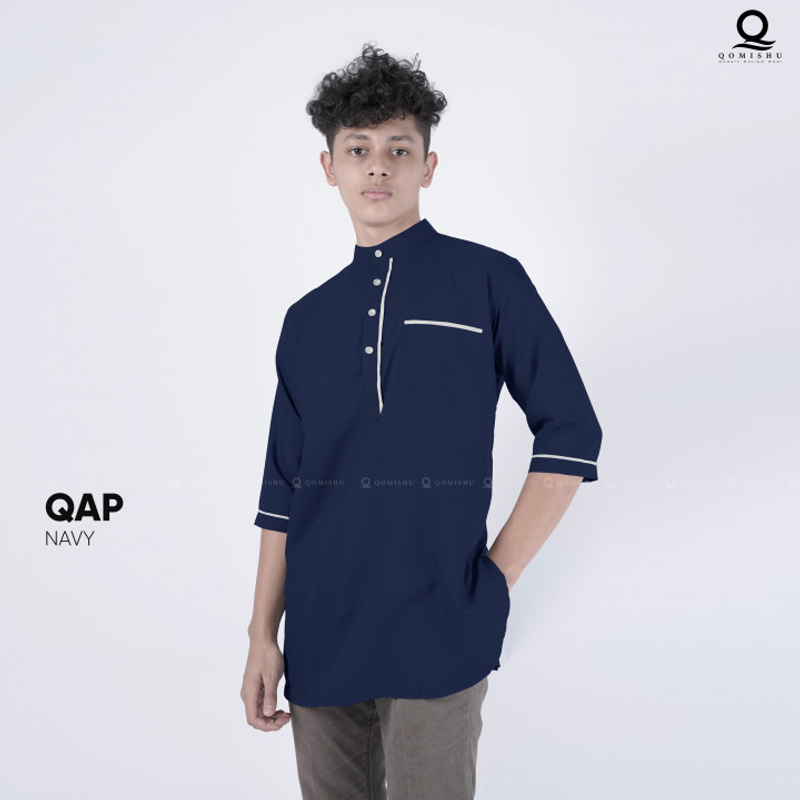 Product image QOMISHU - Koko Kurta QAP SIGNATURE M NAVY