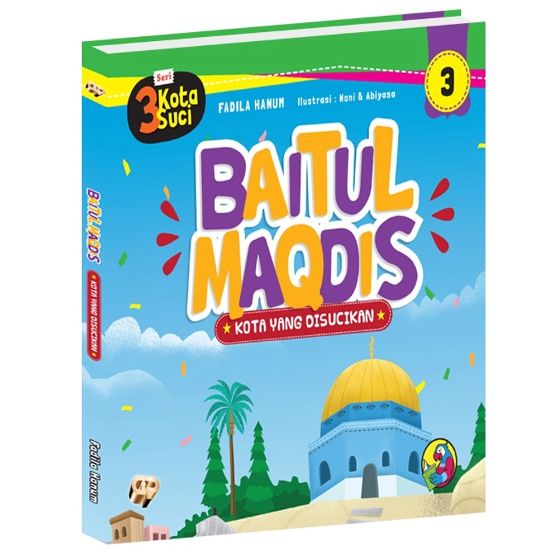 Product image Gema Insani - Buku Seri 3 Kota Suci - Baitul Maqdis - Kota Yang Disucikan 20 x 21 HC