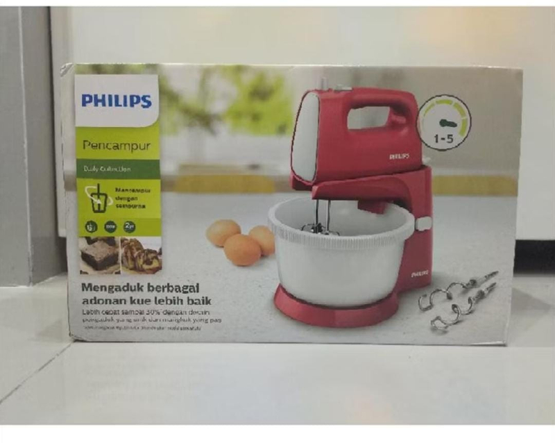 Product image Rizki Electronics - PHILIPS Stand Mixer HR1559 Standing Mixer MERAH