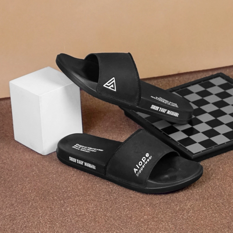 Product image ALOPE OFFICIAL - ALOPE - SANDAL HUGO SANDAL SELOP UNISEX 39 HITAM