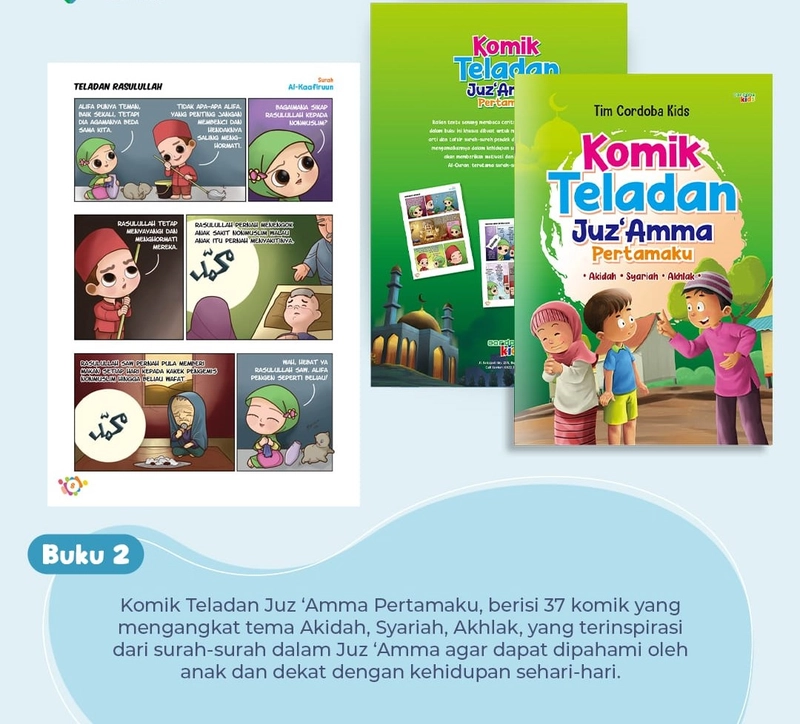 Product image Cordoba - Cotrdoba Kids - Juz Amma Pertamaku (JAP) Soft Cover B5 3 Buku