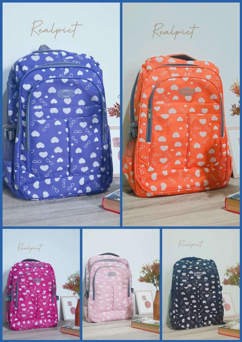 CBL - Tas Ransel Sekolah-Kuliah Wanita RLove Zhierna CBLD24RLVE AllSize Orange